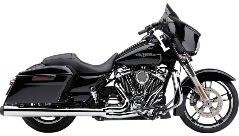 COBRA Powr-Flo 2:1 Exhaust - Chrome - '17-'22 FL 6451 - PartsOutlet.com.au