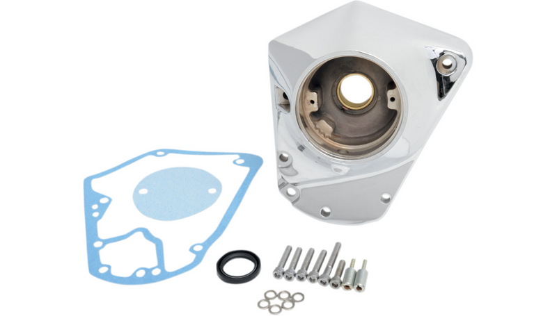DRAG SPECIALTIES Cam Cover - Chrome - Big Twin '73-'92 - 35-0015 - PartsOutlet.com.au