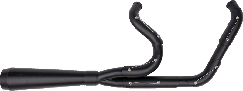 TRASK 2-into-1 Assault Exhaust System - Full Black on Black TM-5011BKBK