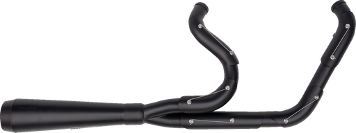 TRASK 2-into-1 Assault Exhaust System - Full Black on Black TM-5040BKBK