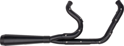 TRASK 2-into-1 Assault Exhaust System - Full Black on Black TM-5052BKBK