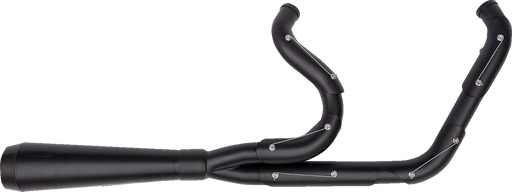 TRASK 2-into-1 Assault Exhaust System - Full Black on Black TM-5060BKBK