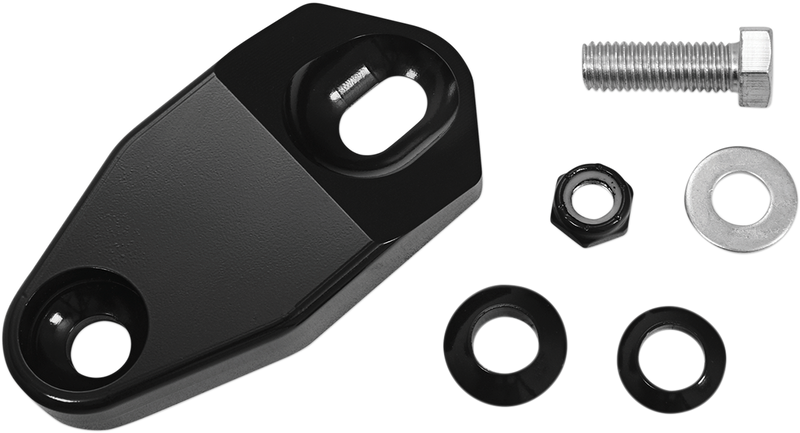 MEMPHIS SHADES Headlight Mount Extension - Black - Harley-Davidson 1993-2005 - MEB9892 - PartsOutlet.com.au