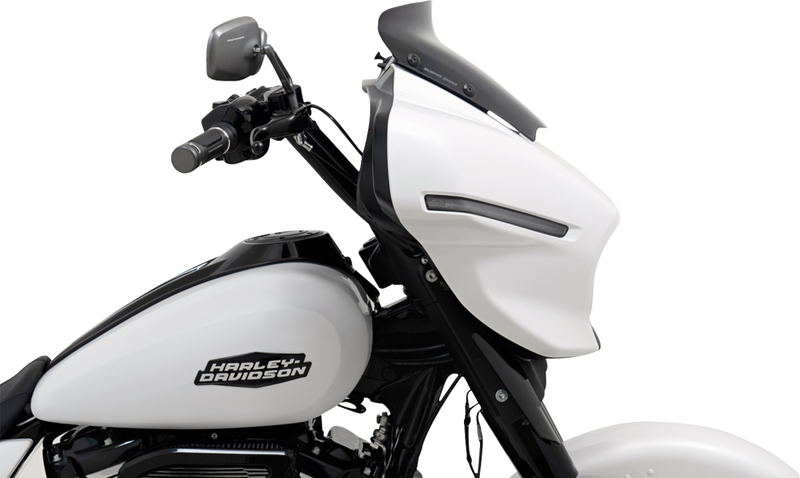 MEMPHIS SHADES Spoiler Windshield - 3" - Dark Black Smoke - FLHX MEP88710
