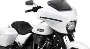 MEMPHIS SHADES Spoiler Windshield - 2" - Dark Black Smoke - FLHX MEP88610