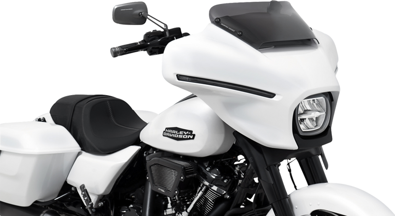 MEMPHIS SHADES Spoiler Windshield - 2" - Dark Black Smoke - FLHX MEP88610