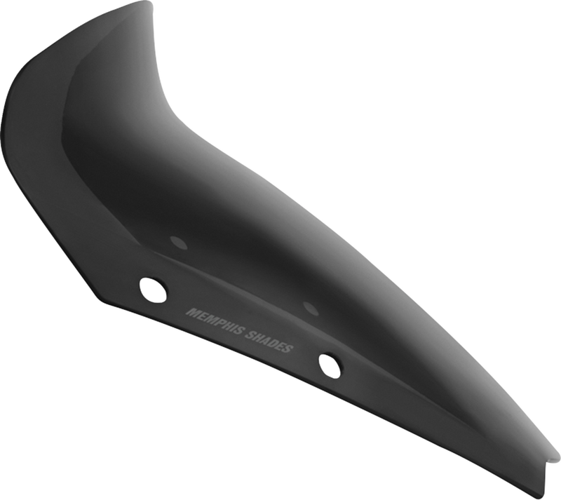 MEMPHIS SHADES Spoiler Windshield - 5" - Dark Black Smoke - FLHX MEP88910