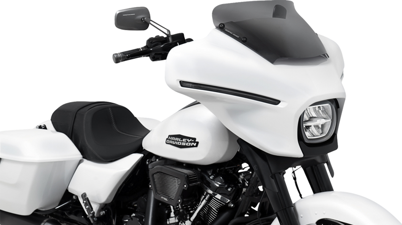 MEMPHIS SHADES Spoiler Windshield - 3" - Dark Black Smoke - FLHX MEP88710