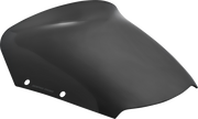 MEMPHIS SHADES Spoiler Windshield - 6" - Dark Black Smoke - FLHX MEP89010