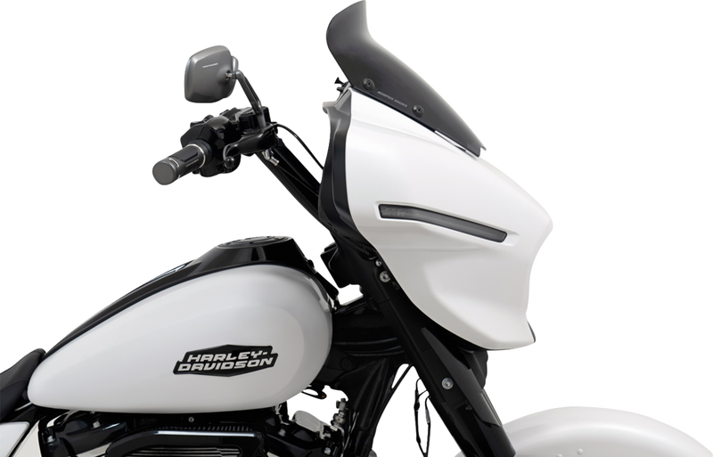 MEMPHIS SHADES Spoiler Windshield - 5" - Dark Black Smoke - FLHX MEP88910