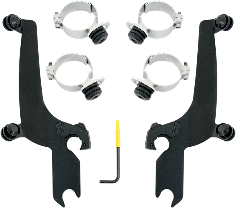 MEMPHIS SHADES Trigger Lock Sportshield Mounting Kit - Fury 2010-2023 - MEB1922 - PartsOutlet.com.au