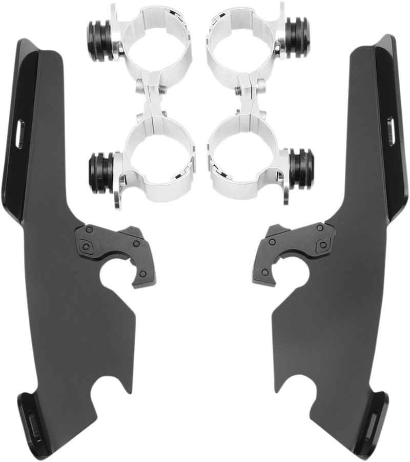 MEMPHIS SHADES Fats/Slim Trigger Lock Mounting Kit - Sabre/Stateline 2010-2016 - Black MEB1943 - PartsOutlet.com.au