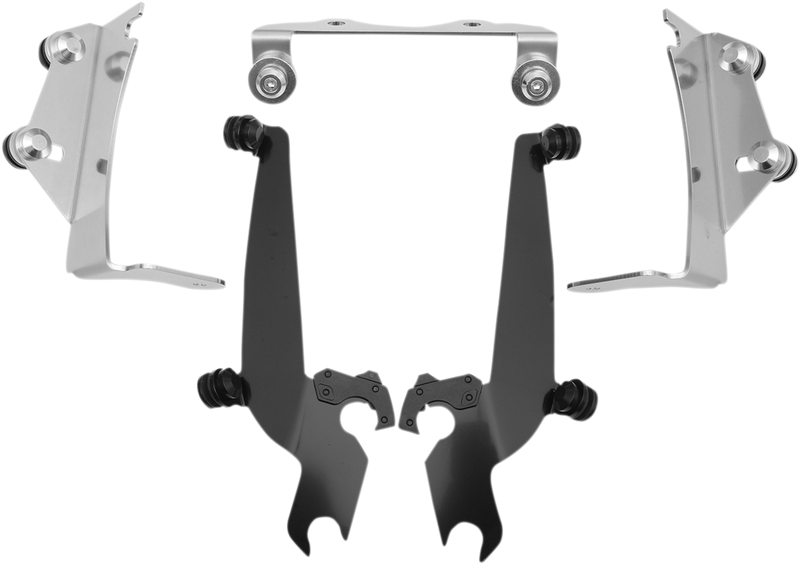 MEMPHIS SHADES Trigger Lock Sportshield Mounting Kit - VN900 Classic 2006-2024 - Black MEB8914 - PartsOutlet.com.au