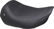 MUSTANG Wide Tripper™ Solo Seat - No Backrest Receiver - Black Stitch - FLT/FLH '23-'25 88603