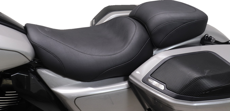 MUSTANG Wide Tripper™ Passenger Seat - Black Stitch - FLT/FLH '23-'25 88411