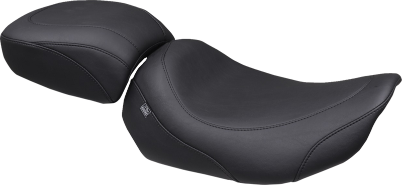 MUSTANG Wide Tripper™ Passenger Seat - Black Stitch - FLT/FLH '23-'25 88411
