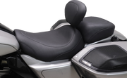 MUSTANG Wide Tripper™ Solo Seat - Backrest Receiver - Black Stitch - FLT/FLH '23-'25 89402