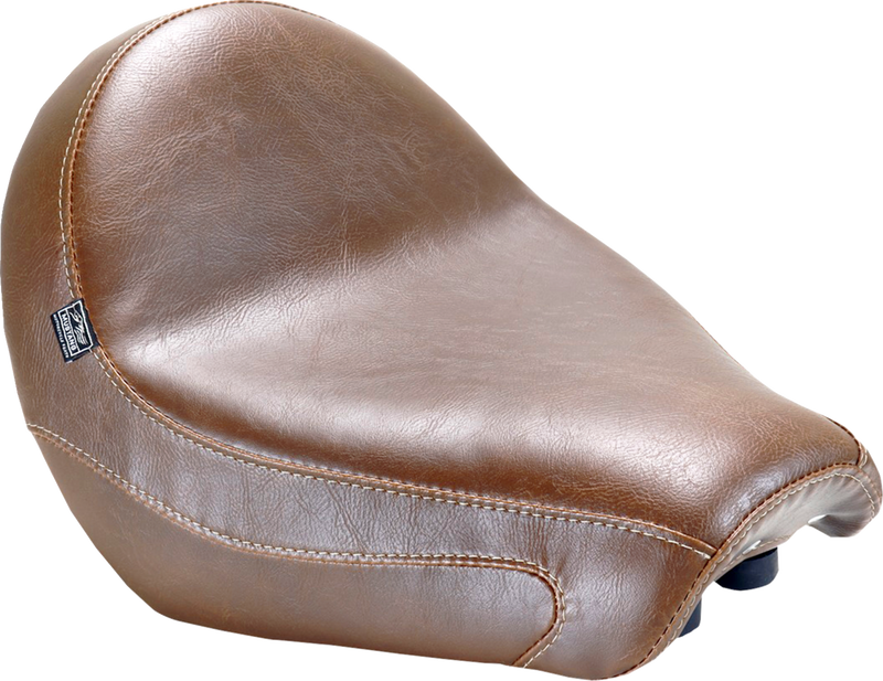 MUSTANG Tripper™ Solo Seat - Distressed Brown - Smooth Toast Stitch - Rebel 1100 '21-'25 84154