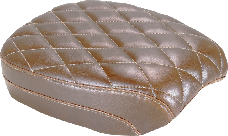 MUSTANG Tripper™ Passenger Seat - Brown - Diamond Toast Stitch - Rebel 1100 '21-'25 84157