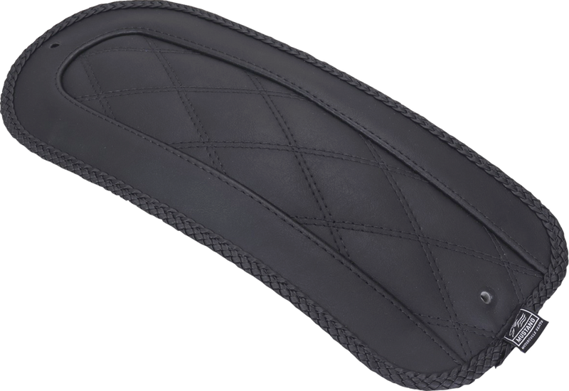 MUSTANG Fender Bib - Double Diamond - Black - HD Sportster 83102