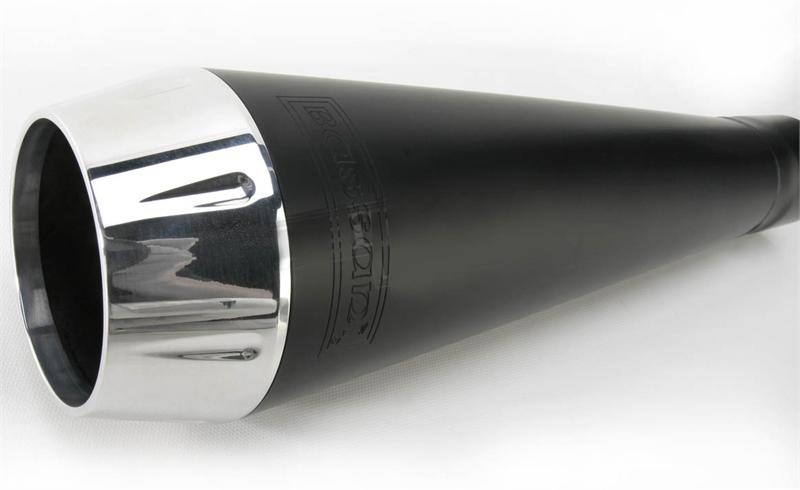 BASSANI XHAUST Road Rage Exhaust - Black - '86-'03 XL Sportster - 14222J - PartsOutlet.com.au