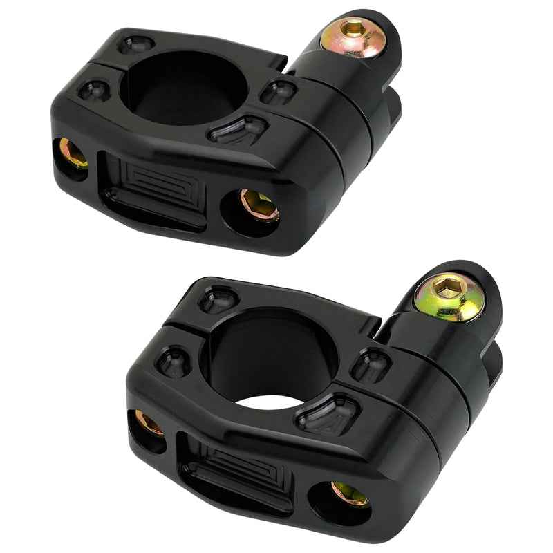JOKER MACHINE Highway Peg Mount - Black - 1.25" - 08-643-1B