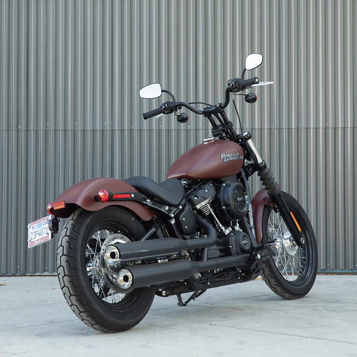 BILTWELL Handlebar - Tracker High - TBW & Slotted - Chrome 6009-1057 - PartsOutlet.com.au