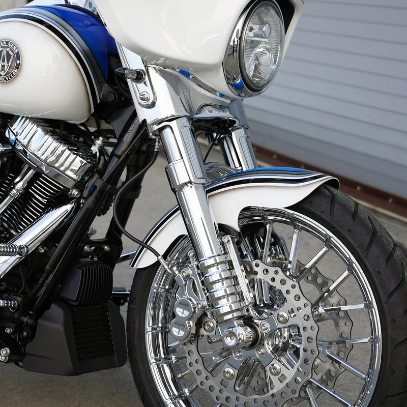 ARLEN NESS METHOD® BAGGER FORK GUARDS, CHROME - 120-001 - PartsOutlet.com.au