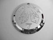 JOKER MACHINE Derby Cover - Lucky 7 - Harley-Davidson 1970-1998 - 921017L - PartsOutlet.com.au