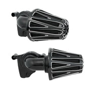 ARLEN NESS CROSSFIRE MONSTER SUCKER® AIR CLEANER, CONTRAST - BLACK - 17-up M8 MODELS - 600-080 - PartsOutlet.com.au