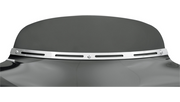 MEMPHIS SHADES Fairing Windshield Trim - Stainless Steel - Polished MEM0911 - PartsOutlet.com.au