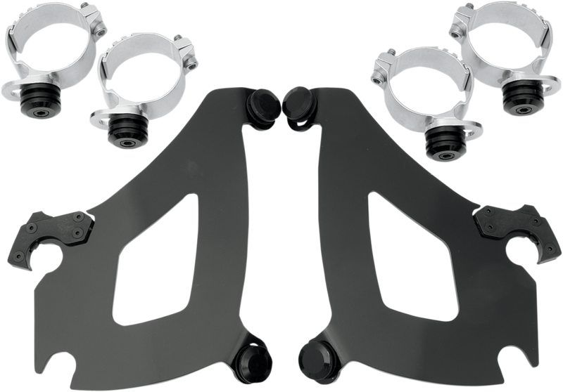 MEMPHIS SHADES Bullet Mounting Kit - Honda Fury 2010-2024 - Black MEK1963 - PartsOutlet.com.au