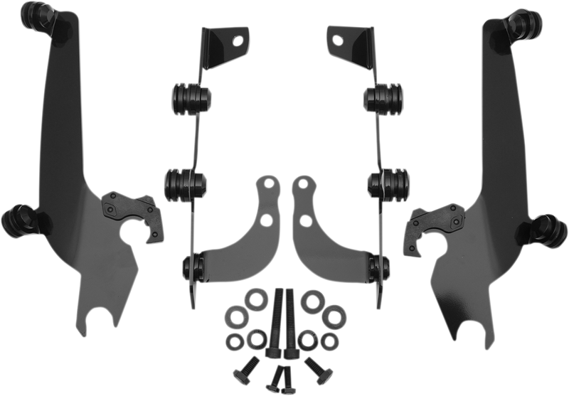 MEMPHIS SHADES Trigger Lock Sportshield Mounting Kit - Phantom 2010-2023 - Black MEB8918 - PartsOutlet.com.au