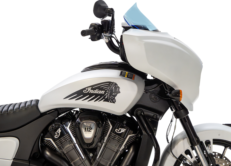 KLOCK WERKS Windshield - 9" - Blue Ice - Chieftain PowerPlus/Roadmaster PowerPlus KWW-04-0650