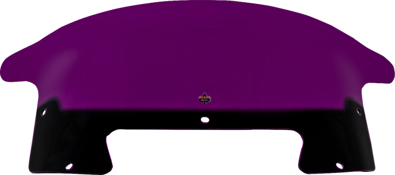 KLOCK WERKS Windshield - 9" - Purple - Chieftain PowerPlus/Roadmaster PowerPlus KWW-04-0656