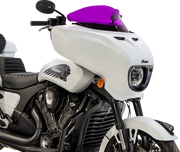 KLOCK WERKS Windshield - 9" - Purple - Chieftain PowerPlus/Roadmaster PowerPlus KWW-04-0656
