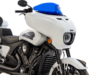 KLOCK WERKS Windshield - 9" - Blue - Chieftain PowerPlus/Roadmaster PowerPlus KWW-04-0655