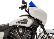 KLOCK WERKS Windshield - 9" - Blue - Chieftain PowerPlus/Roadmaster PowerPlus KWW-04-0655