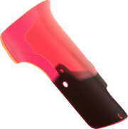 KLOCK WERKS Windshield - 9" - Pink Ice - Chieftain PowerPlus/Roadmaster PowerPlus KWW-04-0646