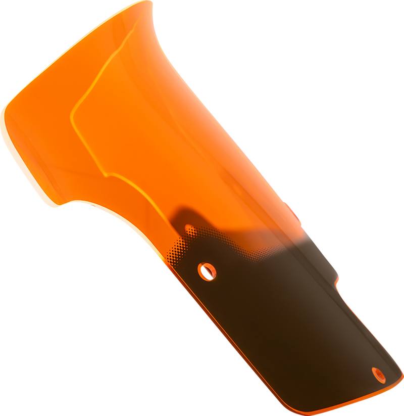 KLOCK WERKS Windshield - 9" - Orange Ice - Chieftain PowerPlus/Roadmaster PowerPlus KWW-04-0647