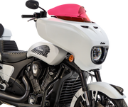 KLOCK WERKS Windshield - 9" - Pink Ice - Chieftain PowerPlus/Roadmaster PowerPlus KWW-04-0646