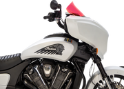 KLOCK WERKS Windshield - 9" - Pink Ice - Chieftain PowerPlus/Roadmaster PowerPlus KWW-04-0646
