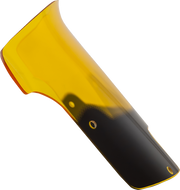KLOCK WERKS Windshield - 9" - Yellow - Chieftain PowerPlus/Roadmaster PowerPlus KWW-04-0653