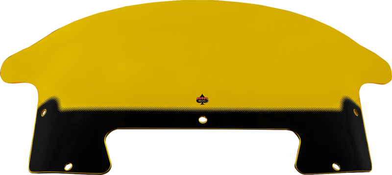 KLOCK WERKS Windshield - 9" - Yellow - Chieftain PowerPlus/Roadmaster PowerPlus KWW-04-0653