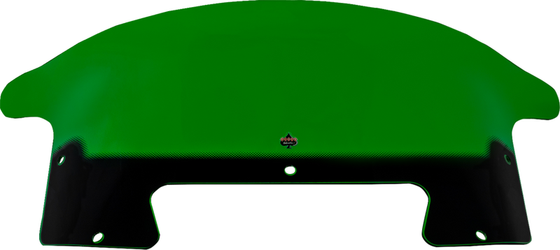 KLOCK WERKS Windshield - 9" - Green - Chieftain PowerPlus/Roadmaster PowerPlus KWW-04-0654