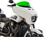KLOCK WERKS Windshield - 9" - Green - Chieftain PowerPlus/Roadmaster PowerPlus KWW-04-0654