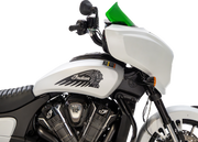 KLOCK WERKS Windshield - 9" - Green - Chieftain PowerPlus/Roadmaster PowerPlus KWW-04-0654