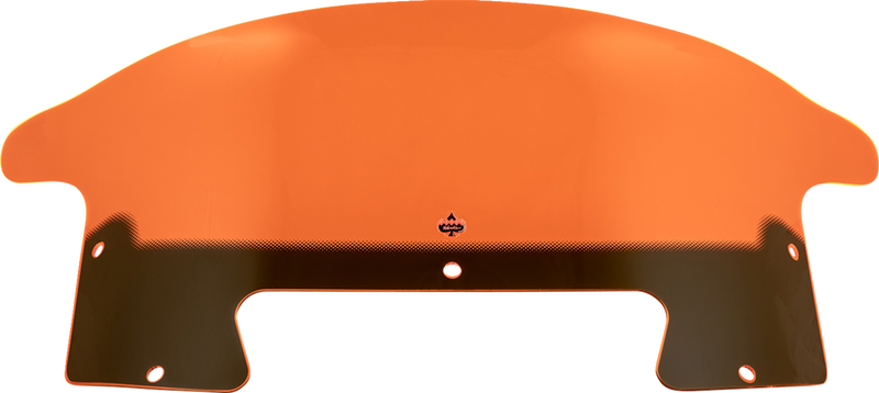 KLOCK WERKS Windshield - 9" - Orange Ice - Chieftain PowerPlus/Roadmaster PowerPlus KWW-04-0647