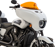 KLOCK WERKS Windshield - 9" - Orange Ice - Chieftain PowerPlus/Roadmaster PowerPlus KWW-04-0647