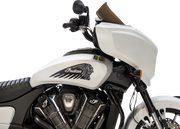 KLOCK WERKS Windshield - 9" - Bronze - Chieftain PowerPlus/Roadmaster PowerPlus KWW-04-0657